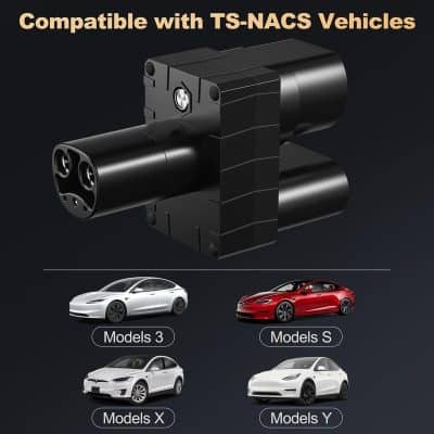 TS-NACS vehicle compatibility sensor for Tesla Models 3, S, X, Y - advanced automotive safety technology for seamless vehicle integration.