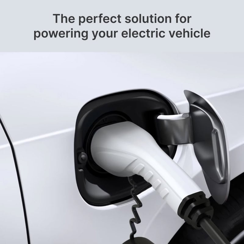 Rechargeable electric vehicle charging station at Monalisa Store, providing eco-friendly power solutions for your electric car.