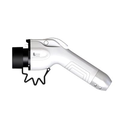 Feyree laser device for eye treatment, monochrome medical laser gun for ophthalmology, advanced optical therapy equipment, eye care laser tool for precise treatments.