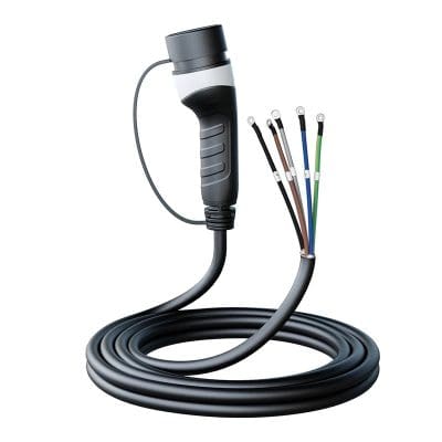 High-quality medical power cable with multiple color-coded wires for electrical safety, ideal for medical equipment and diagnostic devices.