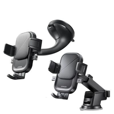 Wireless car phone holder with 360-degree rotation for easy access and secure grip, compatible with all smartphones. Perfect for driver convenience and safety.
