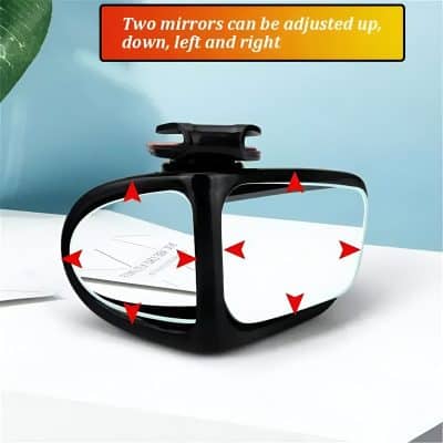 Adjustable virtual reality headset with two mirrors for customization, ergonomic design, flexible for different eye positions, suitable for immersive VR experiences.