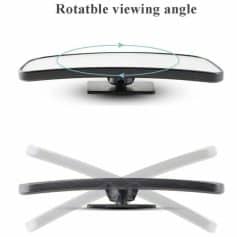 Rotatable mirror with adjustable viewing angles for optical exams and eye care at Monalisa Medical Store.