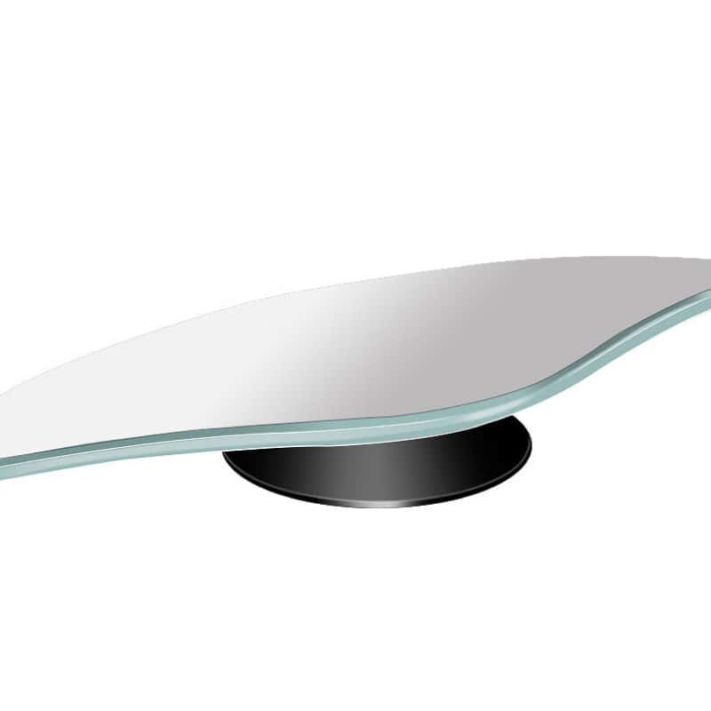 Medical scale with sleek glass surface for precise weight measurement at Monalisa Store, a trusted optometry and healthcare provider.