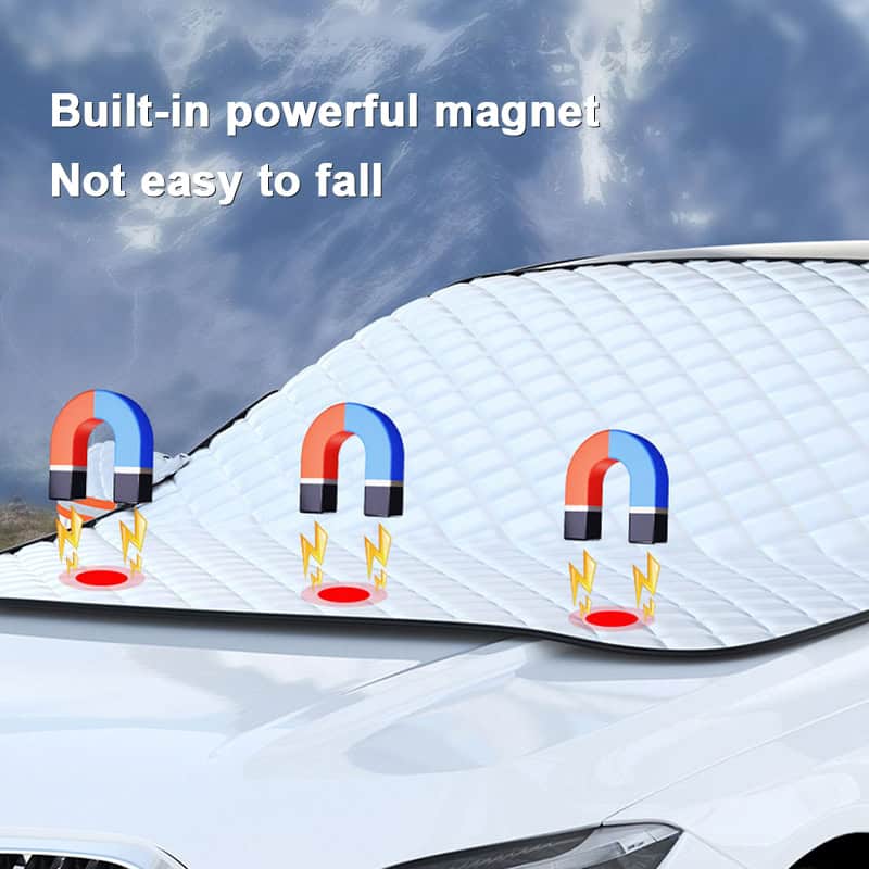 Magnetic car mount with built-in powerful magnets for secure hold, skid-resistant design, and easy installation, ideal for smartphone use while driving.