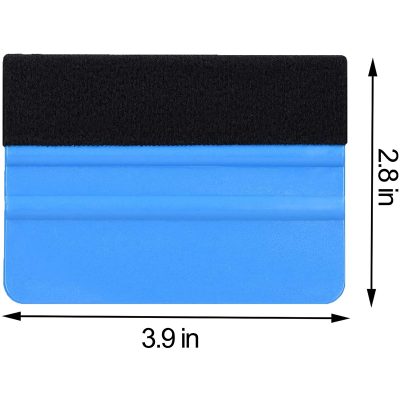 Blue optical lens cleaning cloth with foam backing, 3.9 x 2.8 inches, ideal for eyeglasses, sunglasses, and camera lenses. Durable and gentle cleaning surface for clear vision.