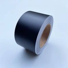 Black adhesive tape roll for medical or industrial use at Monalisa Store.