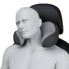 Portable neck and shoulder massager for relaxing and pain relief at home or office, featuring heat therapy and adjustable settings, designed for ultimate comfort.