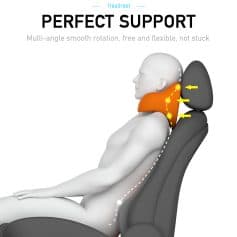 Comfortable headrest with multi-angle smooth rotation for optimal support and relaxation during medical examinations at Monalisa Medical Store.