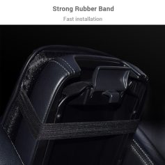 High-quality headrest with integrated headphone holder for enhanced comfort and convenience in vehicles or offices. Durable, easy to install, and designed for secure storage.