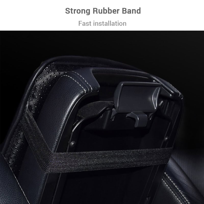 High-quality headrest with integrated headphone holder for enhanced comfort and convenience in vehicles or offices. Durable, easy to install, and designed for secure storage.