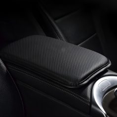 High-end car interior storage box, sleek black and textured design for luxury vehicles, Monalisa Store auto accessories and organization solutions.