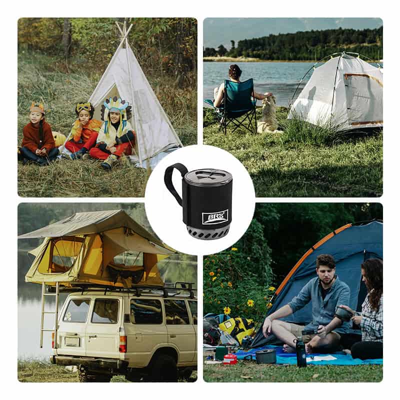 Portable camping stove essential for outdoor cooking and warmth during camping trips and outdoor adventures. Compact, efficient, and easy to use for all your outdoor cooking needs.