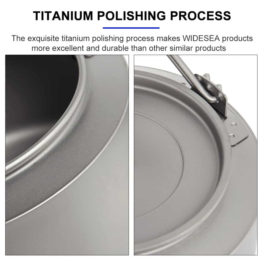 Shiny titanium polishing process on metal baking pans, showcasing durability and high-quality finish at Monalisa Store.