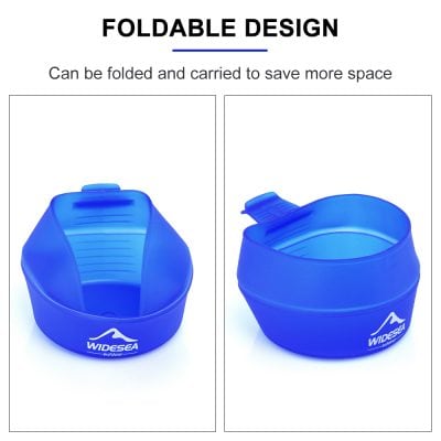 Blue foldable foot bath massager for spa and relaxation, portable outdoor spa foot soak tub with comfortable design for wellness therapy.