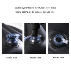 Inflatable water balloon valve with double-layer mouth, leak-proof design for secure sealing and long-term use.