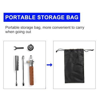 Portable dental instrument storage bag for easy carrying of dental tools during procedures or travel.
