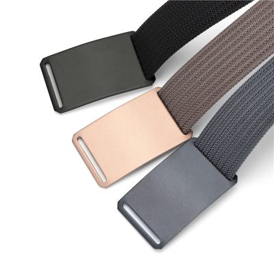 Extended release metal buckle straps in black, beige, and gray for durable and stylish eyewear accessories at Monalisa Store. Perfect for custom optometry and eyewear needs.