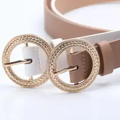 Elegant gold decorative belts with intricate design, perfect for fashion accessories and stylish wardrobe essentials. High-quality belts suitable for women’s fashion and accessories.