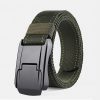 High-quality tactical nylon belt with sturdy metal buckle for durable men's accessories.