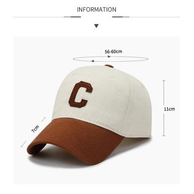 Stylish baseball cap with adjustable fit, perfect for outdoor activities and casual wear. Features embroidered