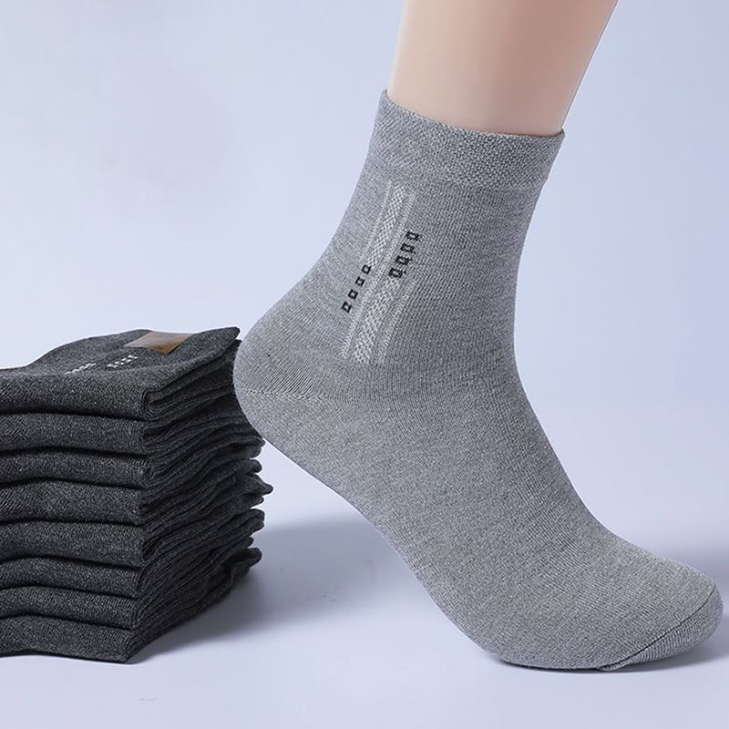 Light gray anti-fatigue compression socks, perfect for medical, athletic, and daily use, designed to enhance circulation and comfort, available at Monalisa Store.
