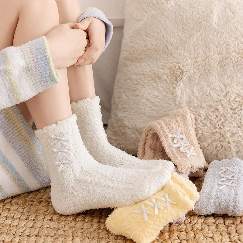 Comfy cozy slippers and plush socks at Monalisa Store, perfect for winter warmth and comfort, ideal for stylish home footwear and gift ideas in the opt market.
