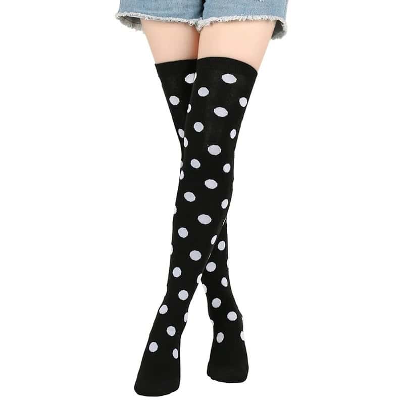 Black with White Dots
