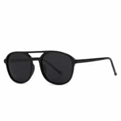 Sleek black designer sunglasses for men and women, UV protection, stylish eyewear from Monalisa Store.