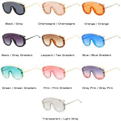 Black / Grey sunglasses with tinted lenses perfect for sun protection and fashionable appeal.