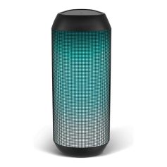Wireless portable Bluetooth speaker with RGB light display, perfect for home, outdoor parties, and events, offering high-quality sound and vibrant lighting effects.