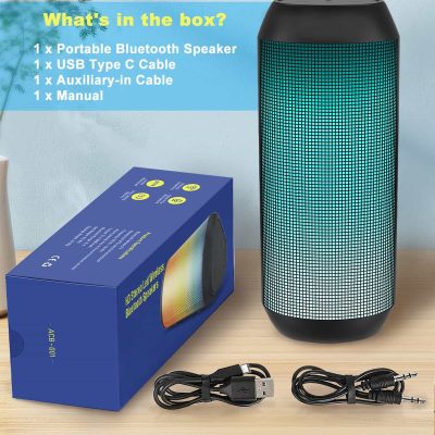Portable blue-tooth speakers for optical retail stores, featuring wireless connectivity, high-quality sound, and user-friendly design. Perfect for enhancing customer experience at Monalisa Medical Store.