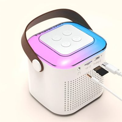 Wireless portable optical device with customizable LED lighting for advanced eye care and vision tests. Perfect for optical clinics, optometry, and eye health professionals.