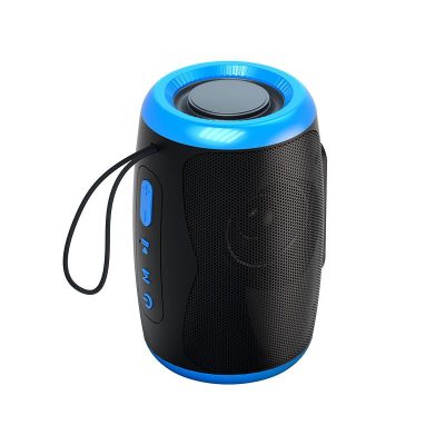 Wireless Bluetooth portable speaker with built-in microphone, compact design, and enhanced sound quality. Ideal for music, calls, and outdoor use, perfect for home or travel.