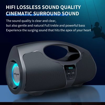 HiFi lossless sound quality cinematic surround sound speaker from Monalisa Store, perfect for immersive audio experiences.