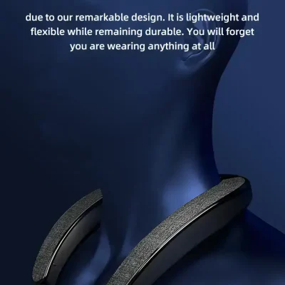 Wireless Bluetooth sports headset with ergonomic ear hooks for comfortable fit and excellent sound quality. Perfect for active lifestyles and daily use.