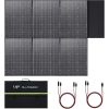 Solar panel kit for solar energy, photovoltaic modules, and battery storage system for renewable energy solutions.
