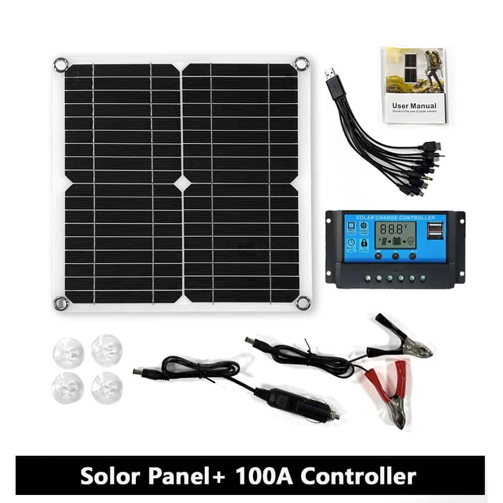 With 100A Controller