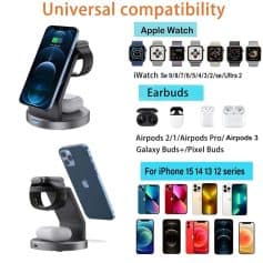 High-quality universal compatible smartphone and smartwatch accessories, including Apple Watch, earbuds, and iPhone 12 series, available at Monalisa Store for all your tech needs.
