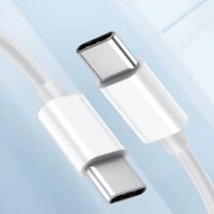 USB Type-C charging cable for medical devices, compatible with Monalisa Store health and beauty products, high-quality, fast charging accessory.