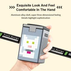 Colorful pixel art phone case with modern design, perfect for stylish accessories and tech enthusiasts, showcasing high-quality craftsmanship and trendy aesthetics.