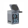 Wireless digital chess clock with LED display for competitive chess timing and game management.
