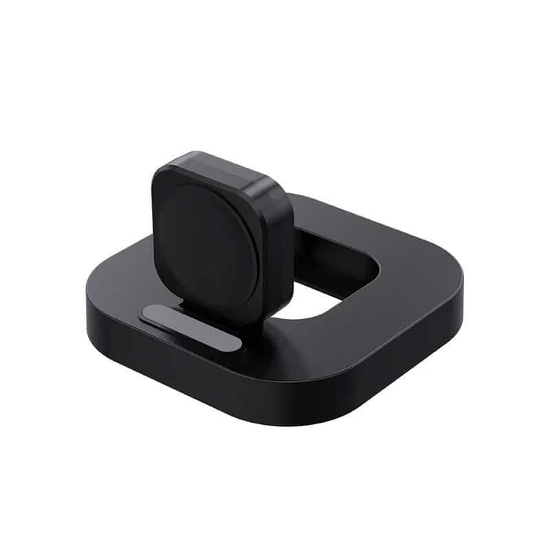 Wireless Bluetooth earbud charging dock, compact and portable accessory for convenient charging and storage of earbuds. Perfect for enhancing your audio experience with easy-to-use features.