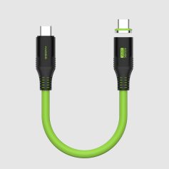 Black and green 4K HDMI cable with high-speed transfer, compatible with 1080p to 4K displays, durable design, ideal for home entertainment and professional audio-video setups.