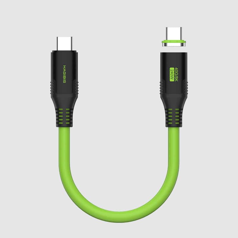 Black and green 4K HDMI cable with high-speed transfer, compatible with 1080p to 4K displays, durable design, ideal for home entertainment and professional audio-video setups.