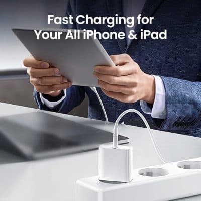 Fast charging for iPhone and iPad devices at Monalisa Store, offering premium accessories and tech solutions for optimal device performance and quick power recharge.