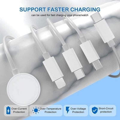 Support faster charging for phones and watches with Monalisa Medical's advanced charging cables at Monalisa Store. Perfect for quick, safe tech charging.