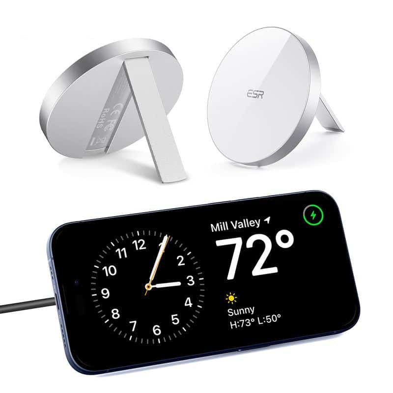 Wireless charging devices and smart thermostat for modern home automation at Monalisa Store.