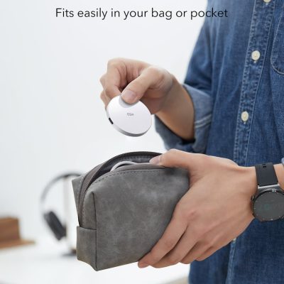 Wireless portable device for optical and eye care, small and lightweight for convenience.