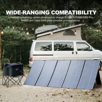 Solar panel portable power station solar energy system for outdoor camping and RVs, compatible with Monalisa Store medical devices and equipment, eco-friendly off-grid power source.